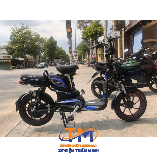 Xe Đạp Điện A10 OSAKA - Màu Đen