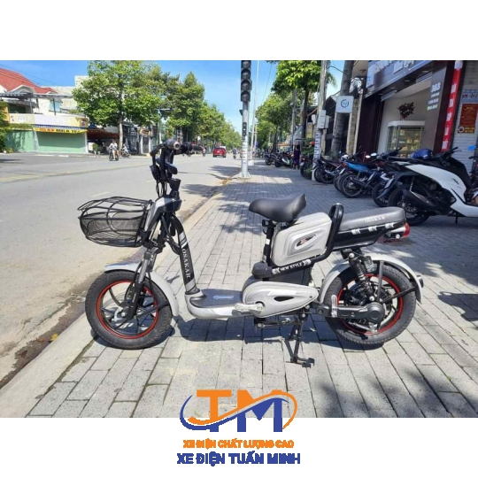 Xe Đạp Điện A10 OSAKA - Màu Đen