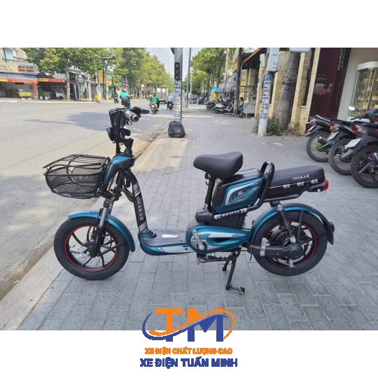 Xe Đạp Điện A10 OSAKA - Màu Trắng